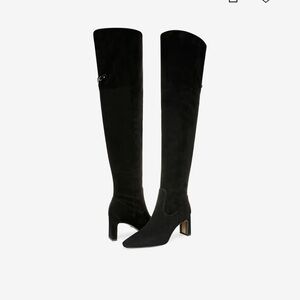 Shea Wide Calf Over The Knee Boot
Color: Black Suede Sam Edelman size 11